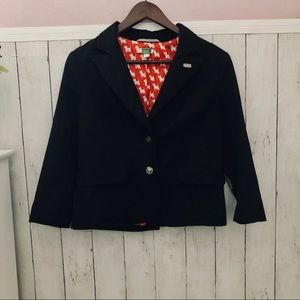 ANTHROPOLOGIE ETT TWA Elbow Patch Blazer